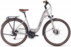 Cube Touring Pro Easy Entry silber/schwarz 49cm | S 2023 Trekkingräder, Gr. 49c