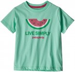 Patagonia Live Simply Organic T-Shirt Kinder grün 5T 2019 Freizeitshirts, Gr. 5