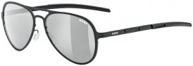 UVEX LGL 30 Pola Lifestyle Glasses black/ltm.silver 2018 Accessoires