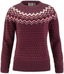 Fjäll Räven Övik Knit Sweater Women Dark Garnet (S