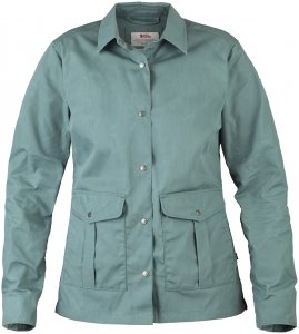 "Fjäll Räven Greenland Shirt Jacket W - Frost Green - S"