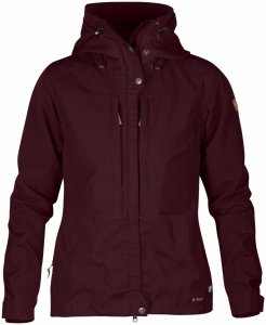 Fjäll Räven Keb Jacket W.-Dark Garnet-XS - Gr. XS