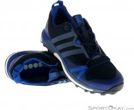 adidas Terrex Agravic GTX Herren Trekkingschuhe Gore-Tex-Blau-11,5
