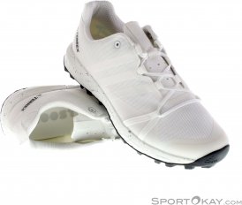 adidas Terrex Agravic Herren Traillaufschuhe-Weiss-10,5