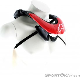 Alpinestars BNS Tech Carbon Nackenschutz-Rot-L-XL