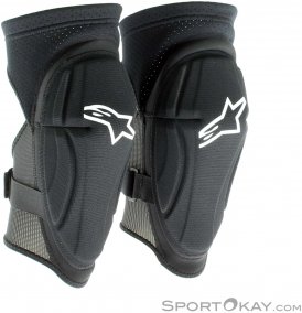 Alpinestars Fierce Knieprotektoren-Schwarz-XXS-XS
