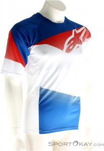 Alpinestars Mesa S/S Jersey Herren Bikeshirt-Blau-XL
