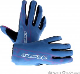 Alpinestars Stella F-Lite Glove Damen Bikehandschuhe-Blau-XS