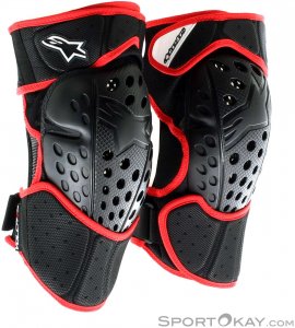 Alpinestars Volcano Knieprotektoren-Schwarz-S/M