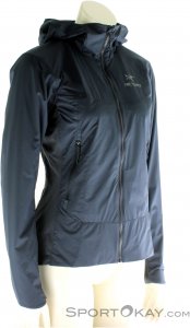 Arcteryx Atom SL Hoody Damen Outdoorjacke-Blau-S
