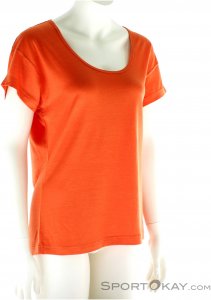 Black Diamond Ancient Art Tee Damen T-Shirt-Orange-XS
