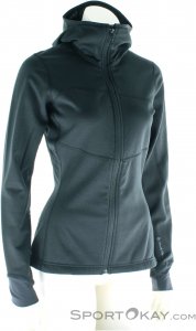 Black Diamond Coefficient Hoody FZ Damen Outdoorsweater-Schwarz-M