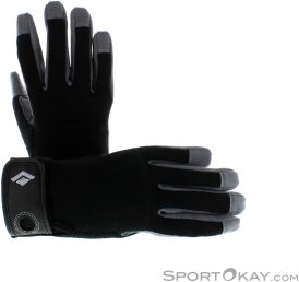 Black Diamond Crag Handschuhe-Schwarz-XS