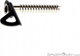 Black Diamond Turbo Ice Screw Eisschraube 13cm-Grau-13
