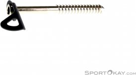 Black Diamond Turbo Ice Screw Eisschraube 19cm-Grau-19