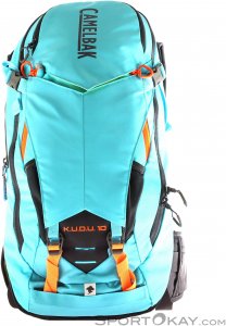 Camelbak K.U.D.U 10l Bikerucksack mit Protektor-Türkis-M/L
