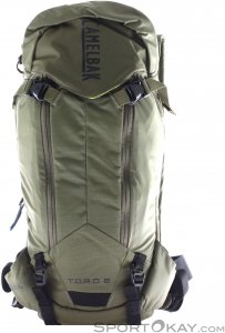 Camelbak T.O.R.O 8l Bikerucksack mit Protektor-Oliv-Dunkelgrün-8