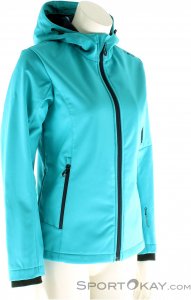 CMP Softshell Damen Outdoorjacke-Türkis-42