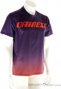 Dainese Driftec Tee Herren Bikeshirt-Lila-S