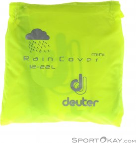 Deuter Raincover Mini Regenhülle 12 - 22l-Gelb-One Size