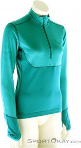 Dynafit TLT PTC Zip Damen Tourensweater-Blau-40