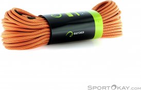 Edelrid Heron Pro Dry 9,8mm Kletterseil 60m-Rot-60