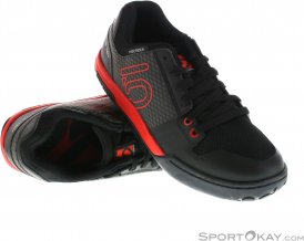 Five Ten Freerider Contact Herren Bikeschuhe-Rot-10,5
