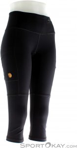 Fjällräven Abisko Trekking Tight 3/4 Damen Outdoorhose-Schwarz-S