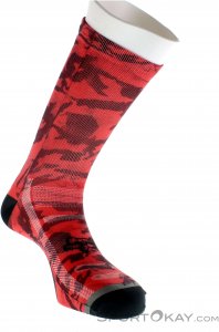Fox Creo 8 Trail Bike Socken-Rot-L/XL