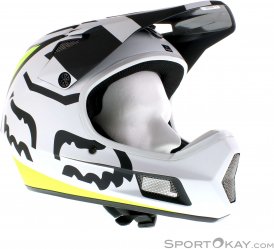 Fox Rampage Comp Creo Downhill Helm-Weiss-XL
