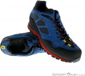 Hanwag Lime Rock GTX Herren Zustiegsschuhe Gore-Tex-Blau-9,5