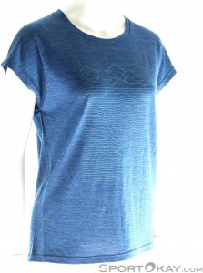 Houdini Activist Message Tee Damen T-Shirt-Blau-M