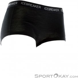 Icebreaker Boy Shorts Damen Funktionshose-Schwarz-L