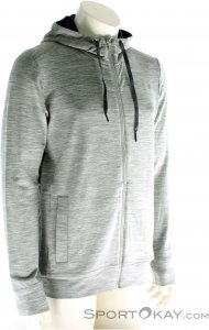 Icebreaker Shifter LS Zip Hood Herren Outdoorsweater-Grau-XL