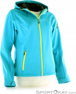 Icepeak Pirke Damen Softshell Outdoorjacke-Blau-42