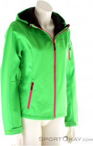 Icepeak Pirke Damen Softshell Outdoorjacke-Grün-34