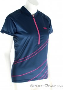 IXS Trail 6.2 Lady Jersey Damen Bikeshirt-Pink-Rosa-XS