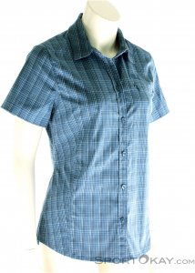 Jack Wolfskin Centaura Stretch Vent Shirt Damen Outdoorbluse-Blau-L