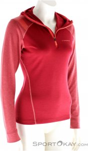 La Sportiva Saturn Hoody Damen Tourensweater-Rot-S