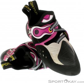 La Sportiva Solution Damen Kletterschuhe-Pink-Rosa-34