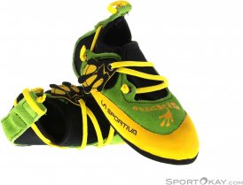 La Sportiva Stickit Kinder Kletterschuhe-Grün-28/29
