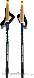 Leki Supreme Shark Nordic Walking Stöcke-Schwarz-100-130