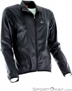 Löffler Windshell Damen Bikejacke-Schwarz-40