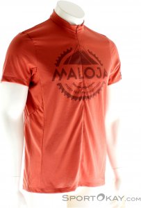 Maloja Duan Shirt Herren T-Shirt-Rot-L