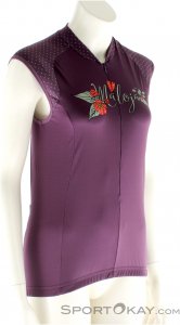 Maloja MitterseeM. Top Damen Bikeshirt-Lila-M