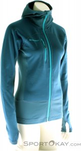 Mammut Aconcagua Pro ML Hooded Jacket Damen Tourenjacke-Türkis-L