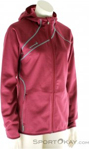 Mammut Get Away Fleece Damen Outdoorsweater-Rot-S