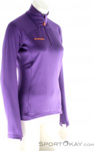 Mammut Mönch Advanced Half Zip Damen Tourensweater-Lila-M