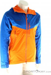 Mammut Nordwand Pro HS Hooded Herren Tourenjacke Gore-Tex-Orange-L