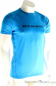 Mammut Splide Logo Herren T-Shirt-Blau-L
